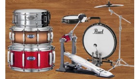 Большое пополнение от Pearl Drums: барабаны и комплектующие